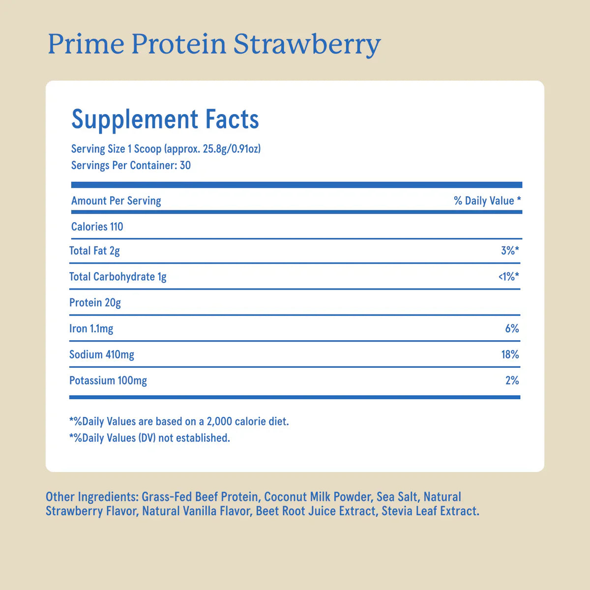 Prime Protein