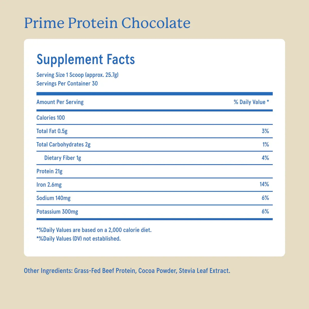 Prime Protein